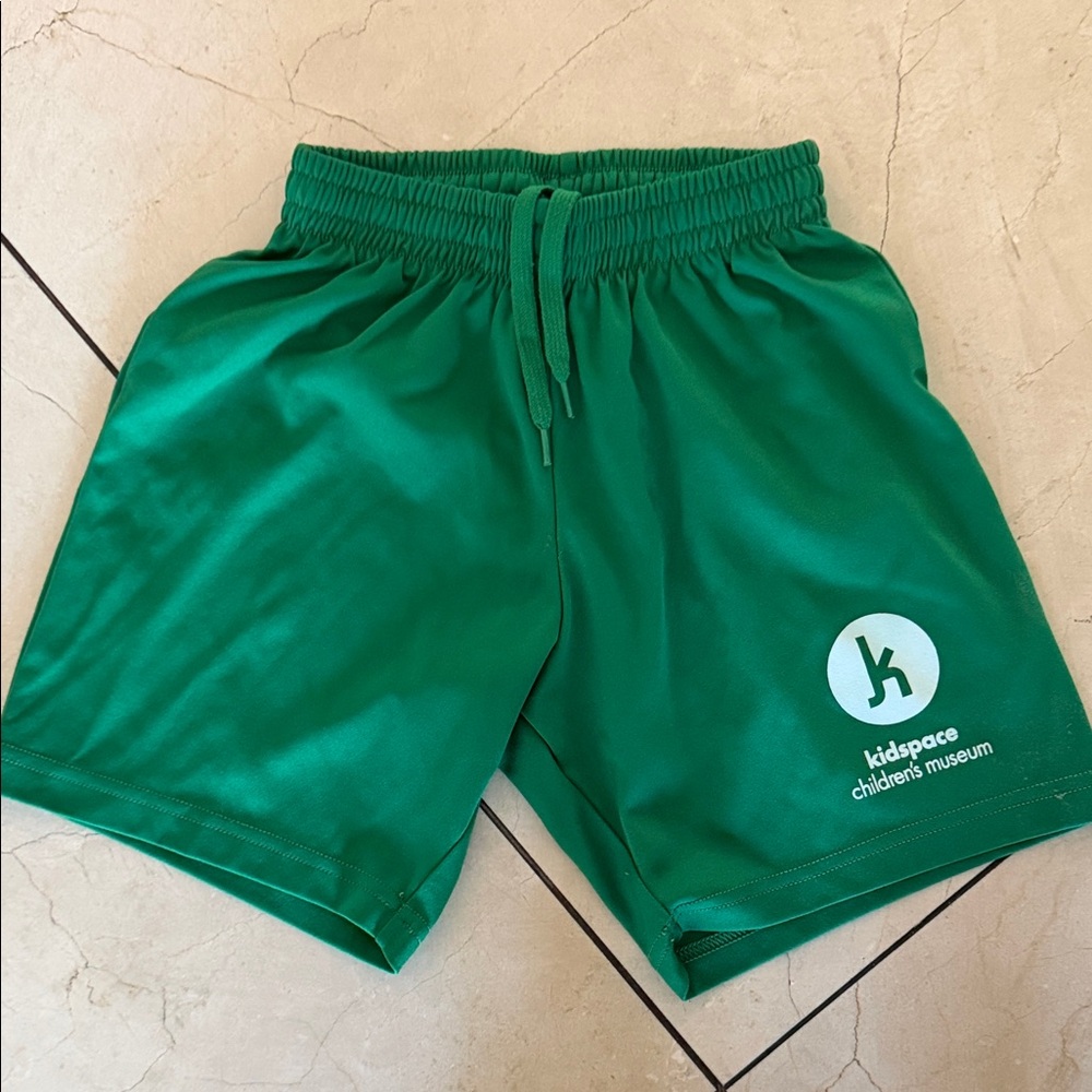 Green Kids Shorts